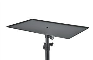 Ablageplatte XL für Beamer/Laptop mit Boxenflansch, K&M