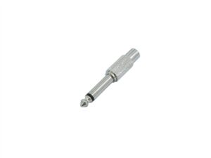Cinch-Klinke 6,3mm Adapter, Cinch (f) <=> Klinke (m)