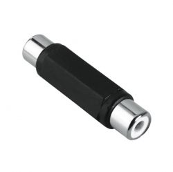 Cinch-Adapter, 1-fach, 1 x Cinch (f) <=> 1 x Cinch (f)