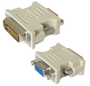 DVI-VGA Adapter, DVI (m) <=> VGA (f)