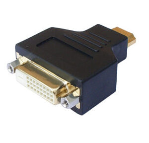 HDMI-DVI Adapter, HDMI (m) <=> DVI (f)