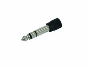 Mini-Klinke 3,5mm (f) <=> Klinke 6,3mm (m) Adapter