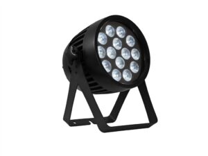 LED-Scheinwerfer Akku IP PAR-14 HCL, Outdoor IP65 wasserfest, 14 x 10Watt LED, QuickDMX, kabellos