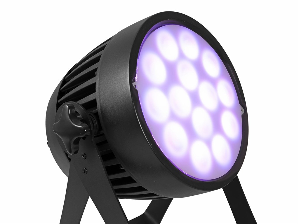LED-Scheinwerfer Akku IP PAR-14 HCL, Outdoor IP65 wasserfest, 14 x 10Watt LED, QuickDMX, kabellos – Bild 12