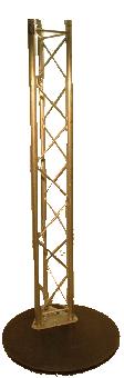 Traversen Bodenplatte, 80cm Stahlplatte, 3-Punkt, F33PL