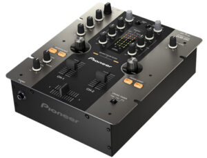 Mischpult Pioneer DJM-250, 2-Kanäle, 1 x Mic, 3 x Line, 2 x Phono