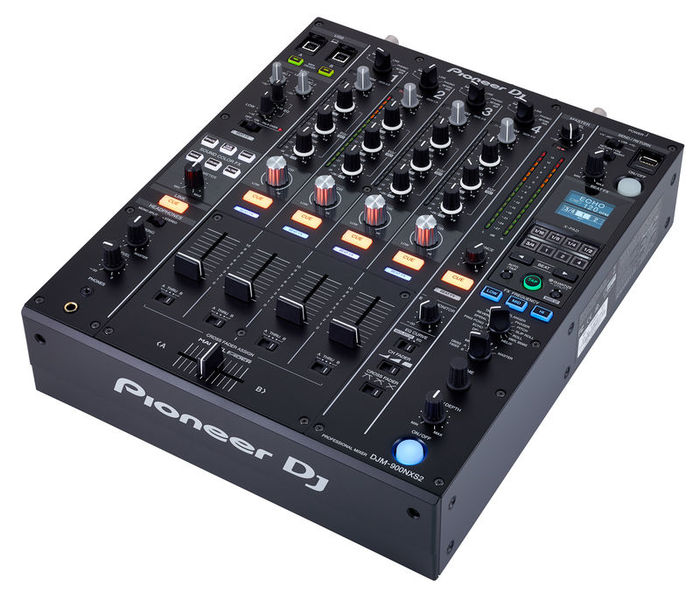 Mischpult Pioneer DJM-900 NXS2, 4-Kanäle, 2 x Mic, 5 x Line, 3 x Phono