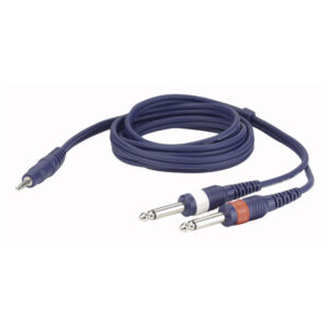 Verkauf - Mini-Klinke 3,5mm <=> Klinke 6,3mm Kabel, 3m, FL313