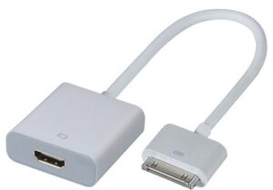 HDMI-Adapter, für iPad/iPhone, Dock-Anschluss (m) <=> HDMI (f)