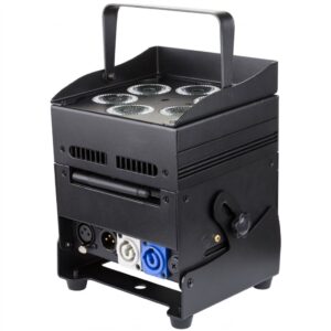 LED-Scheinwerfer Accu-Color, 6 x 10Watt LED, W-DMX, kabellos