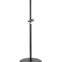 Lautsprecherstativ, Rundsockel, 111-181cm, K&M