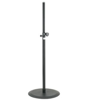 Lautsprecherstativ, Rundsockel, 111-181cm, K&M