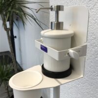 Desinfektionsmittelständer, Pumpflasche inkl. Händedesinfektionsmittel, K&M – Bild 6