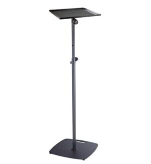 Tisch für Beamer, Sockelplatte-Stativ, 142-242cm, K&M