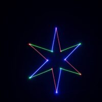 Laser 1.000mW (grün,rot,blau), Laserworld, musikgesteuert oder DMX – Bild 10