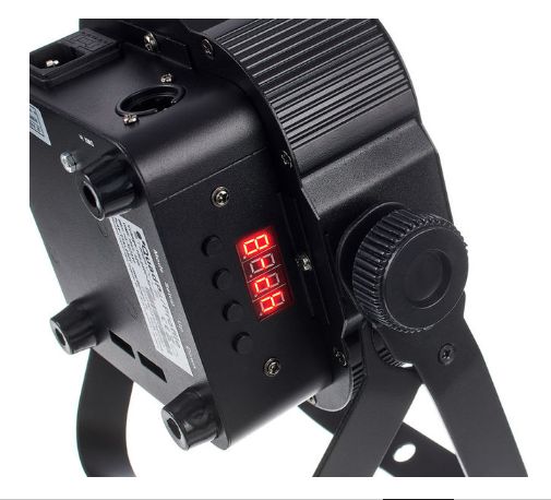 LED-Scheinwerfer Flat, 5 x 8Watt LED, DMX oder Musiksteuerung – Bild 5