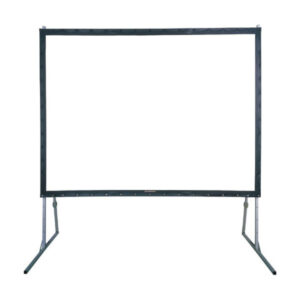 Leinwand, inkl. Rahmen & Füßen, 203cm x 152cm, 4:3, 100", Rück- oder Aufprojektions-Leinwand
