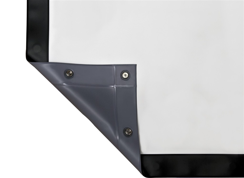 Leinwand, inkl. Rahmen & Füßen, 280cm x 160cm, 16:9, 120", Aufprojektions-Leinwand, AV Stumpfl – Bild 4