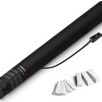Verkauf - Magic FX elektrische Konfettikanone, 50cm, Weiss, Papier
