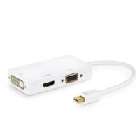 HDMI-Adapter, für Mac, Mini-DP (m) <=> VGA/HDMI/DVI (f)