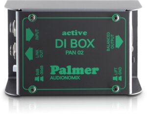 DI-Box, Palmer PAN-02, 1-Kanal, aktiv