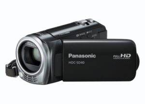 Video-Kamera, Panasonic HDC-SD40, Full-HD