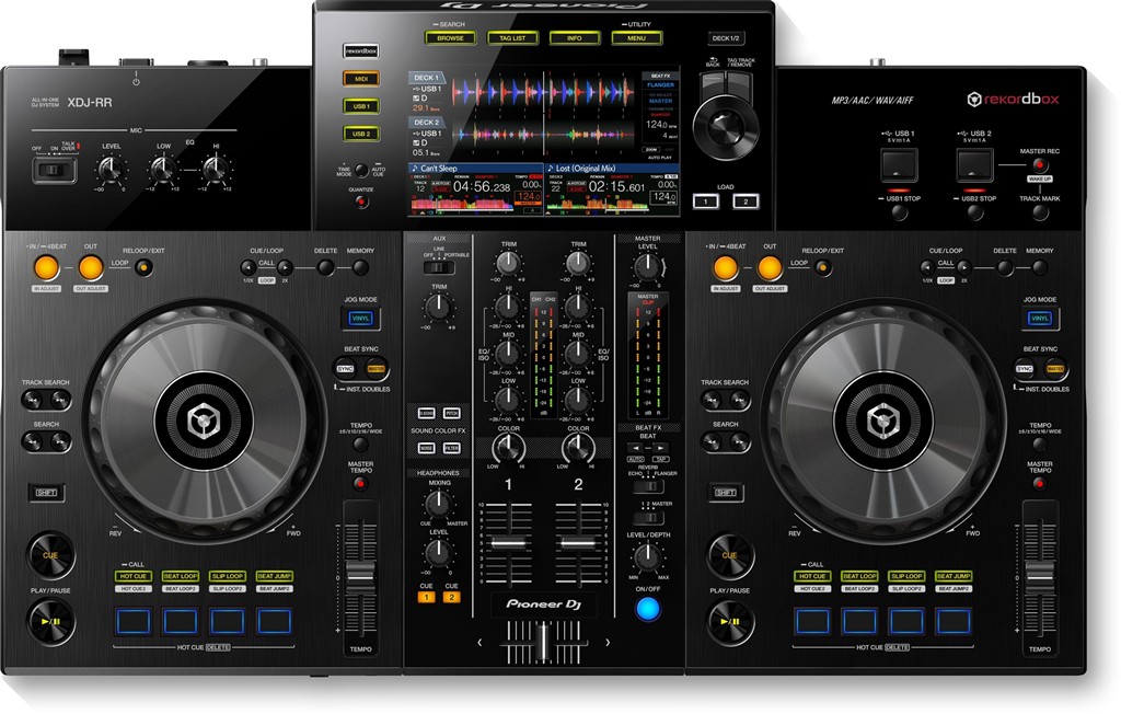 All-in-one-DJ-System Pioneer DJ XDJ-RR, 1 x Mic, 1 x Line – Bild 4