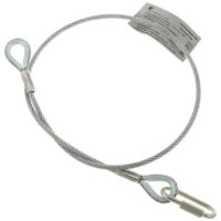 Fangseil/Safety, 6mm, 100cm, bis 35kg