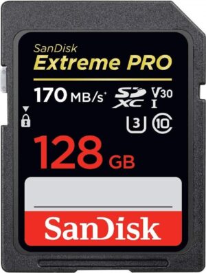 SDHC-Karte, 128GB, 170MB/s