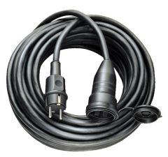 Schuko-Kabel, 16A, 3m (Farbcode Orange)