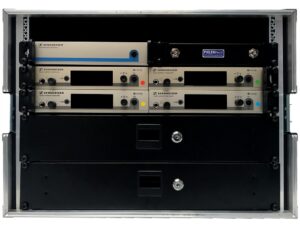 Empfängerstation-Case, Sennheiser, ASA 1, 4 x EM 300 G3, E-BAND