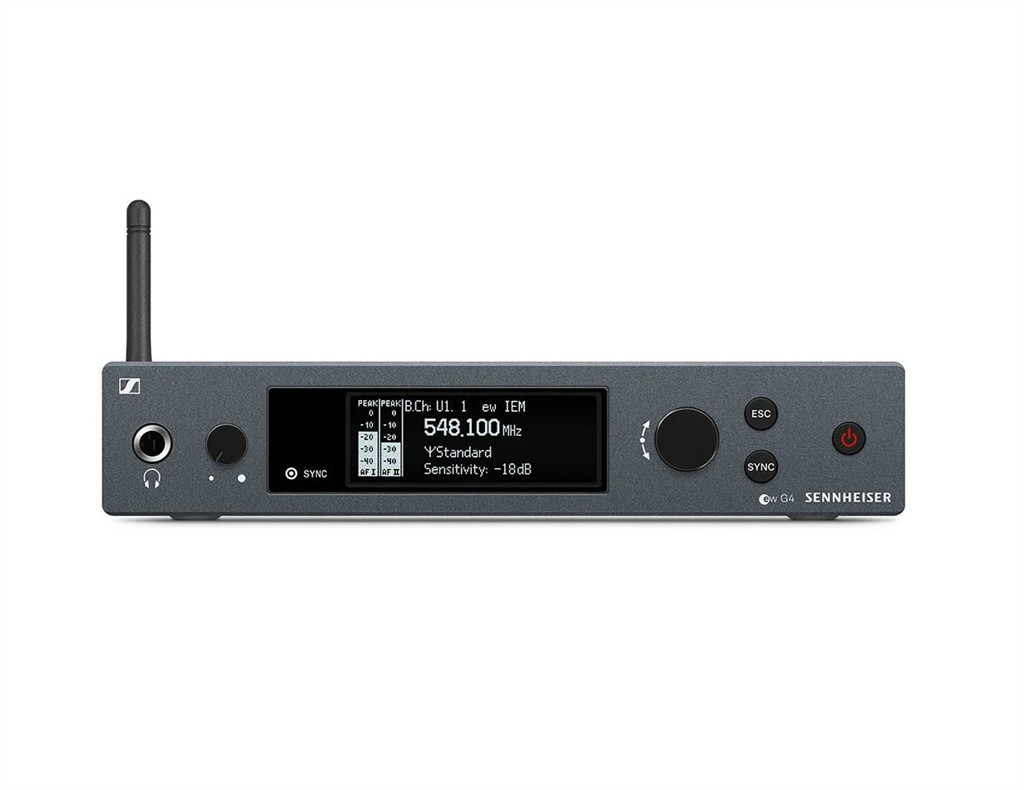 In-Ear Monitor Sennheiser EW IEM G4, E-BAND, 2 x In-Ear-Hörer & Taschenempfänger, inkl. Sendestation – Bild 10