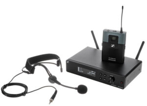 Funkmikrofon Sennheiser XSW-2 ME3, E-BAND, 1 x Nackenbügelmikrofon & Taschensender, inkl. Empfängerstation