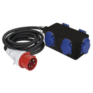 CEE-Verteilung 16A, 16A <=> 3 x 230V (Schuko)