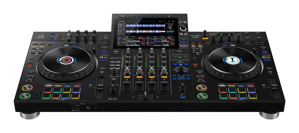All-in-one-DJ-System AlphaTheta XDJ-AZ, 2 x Mic, 2 x Line/Phono – Bild 6