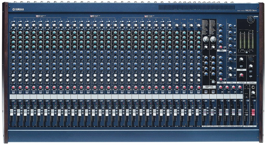 Bühnenmischpult Yamaha MG-32/14 FX, 32-Kanäle, inkl. Effektgerät